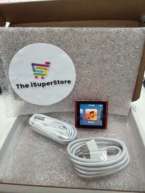 Apple iPod Nano 6th Generation (PRODUCT) RED Special Edition Bundle